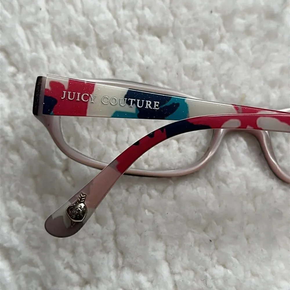 Juicy Couture MAISEY 0ERN 125 Kids Eyeglasses Frame Ice Pink Rectangle